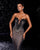 Strapless Mermaid Gown with Embellished Bust and Sparkling Overlay Nicol Sposa