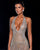 Embellished Mermaid Gown with Plunging Neckline Nicol Sposa