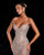 Sheer Embellished Spaghetti Strap Gown with Sweetheart Neckline Nicol Sposa