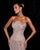 Elegant Crystal-Embellished Strapless Gown with Structured Bodice Nicol Sposa