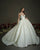 Sweetheart Satin Ball Gown with Sheer Lace Train | Nicole & Felicia x Nicol Sposa Collaboration Nicol Sposa