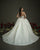 Sweetheart Satin Ball Gown with Sheer Lace Train | Nicole & Felicia x Nicol Sposa Collaboration Nicol Sposa