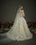 Champagne Lace Ball Gown with Beaded Corset and Sequin Appliqué | Nicole & Felicia x Nicol Sposa Collaboration Nicol Sposa