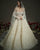 Champagne Lace Ball Gown with Beaded Corset and Sequin Appliqué | Nicole & Felicia x Nicol Sposa Collaboration Nicol Sposa