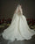 Satin Ball Gown with Sheer Beaded Corset and Breathtaking Lace Veil — Nicole & Felicia x Nicol Sposa Collaboration Nicol Sposa
