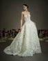 Beaded Rose Appliqué A-Line Gown | Nicole & Felicia x Nicol Sposa Collaboration