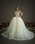 Lace Ball Gown with Fitted Corset and Grand Skirt | Nicole & Felicia x Nicol Sposa Collaboration
